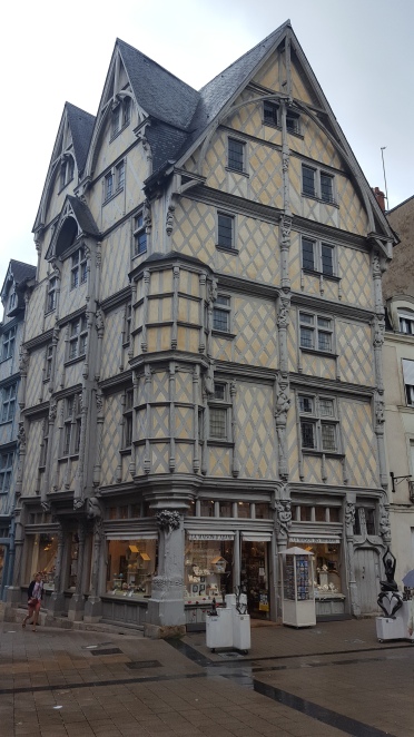 A really old building in Angers.